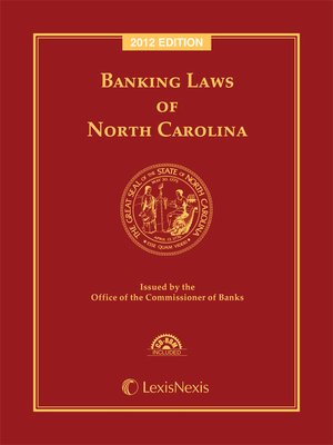 cover image of Banking Laws of North Carolina